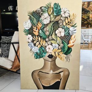 '- SOLD - "Wild One" - Acrylic on Canvas - 100 x 150cm
