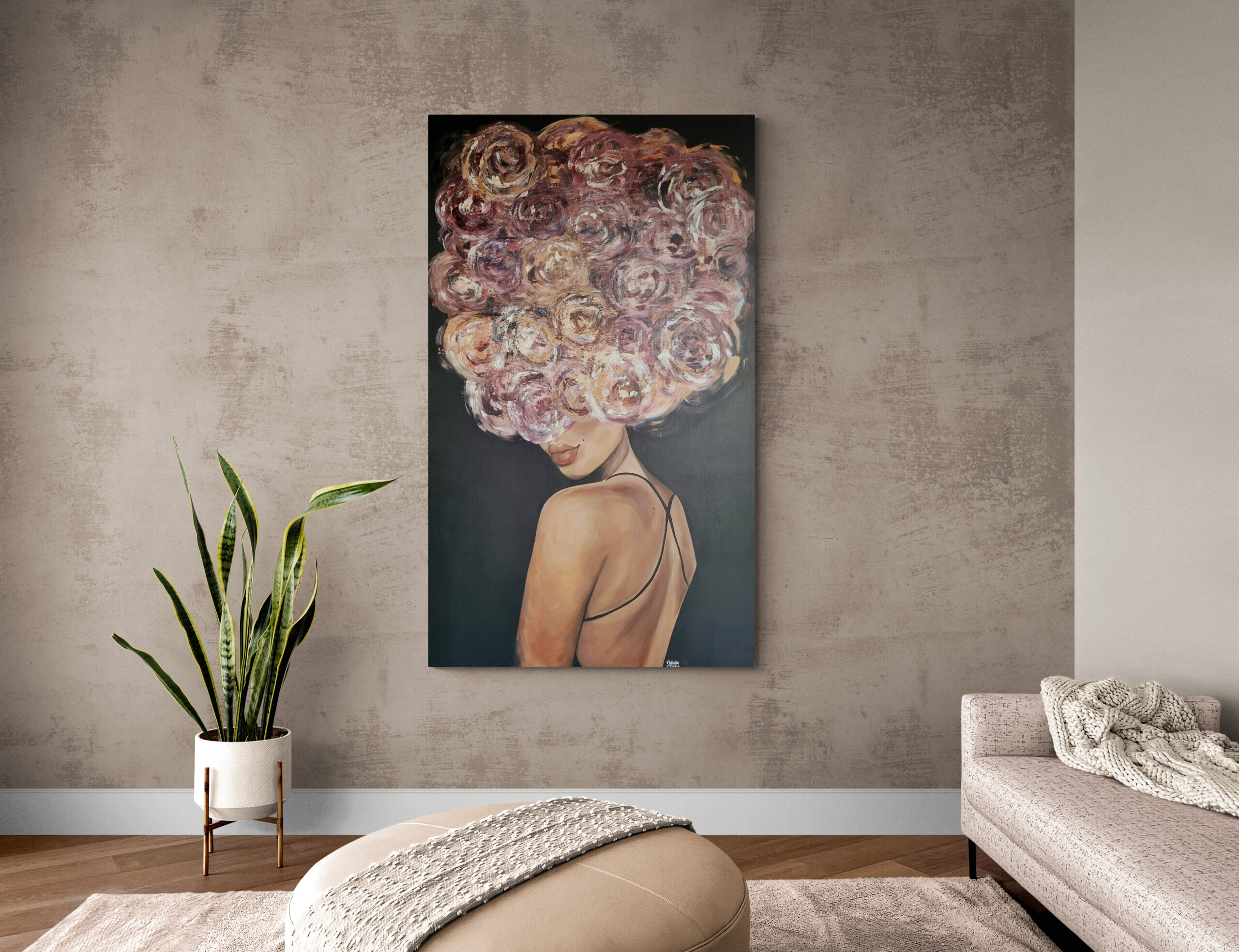 "Miss Lucy" - 188cm x 110cm