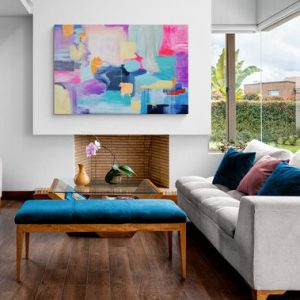 '- SOLD - "A Pop Of Life" - Acrylic on Canvas - 150 x 100cm