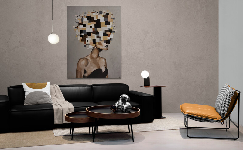 '- SOLD - Nintai" - Acrylic On Box Board Canvas - 152.5cm x 122cm - Image 19