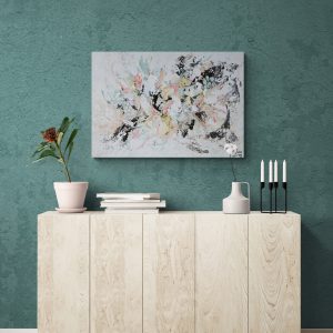 '- SOLD - "Seashell" - Acrylic on Canvas - 85 x 60cm