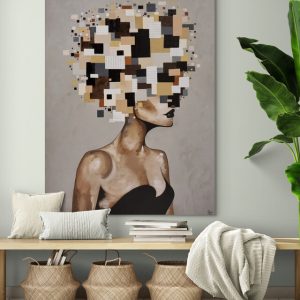'- SOLD - Nintai" - Acrylic On Box Board Canvas - 152.5cm x 122cm