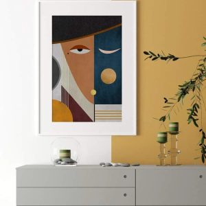 Sleepy Eye-Framed 1 Piece