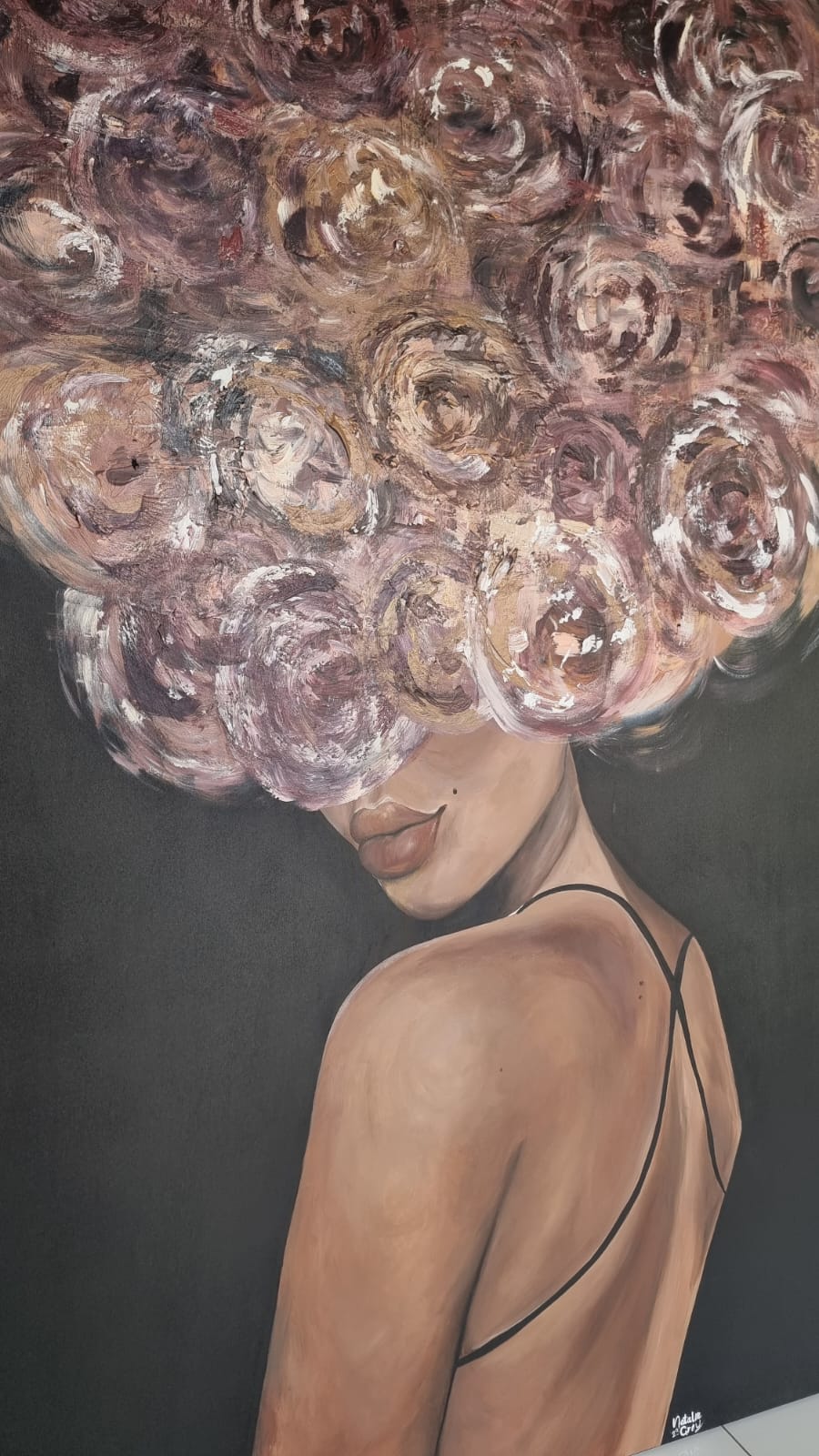 "Miss Lucy" - 188cm x 110cm - Image 3