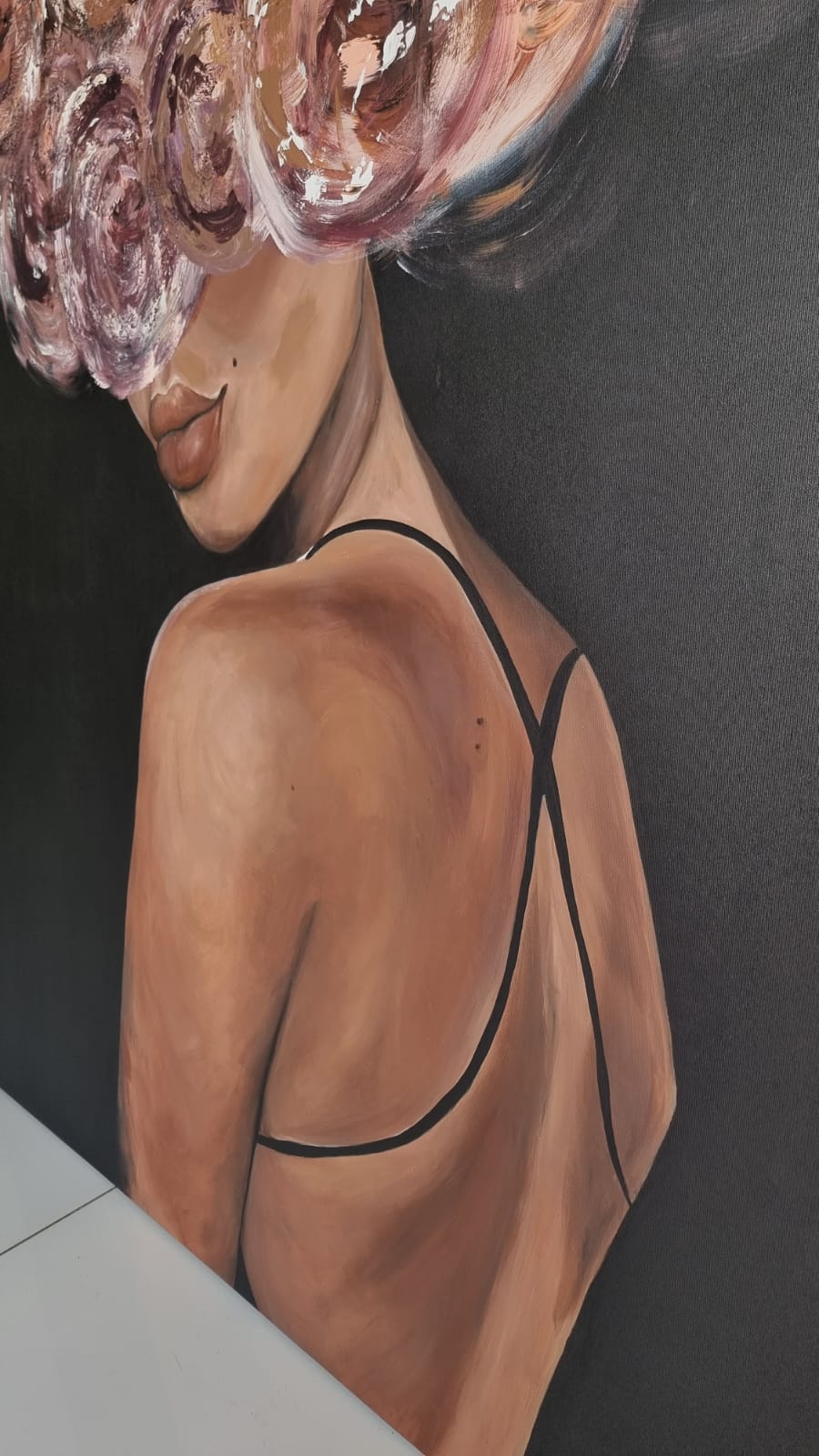 "Miss Lucy" - 188cm x 110cm - Image 6