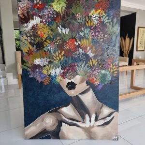 '- SOLD -"Find Me In The Fynbos" - 150cm x 100cm