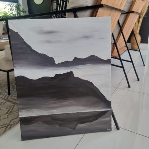 '-SOLD- "Mystic Mountain" - By Teen Artist Ella Rose - 75cm x 60cm
