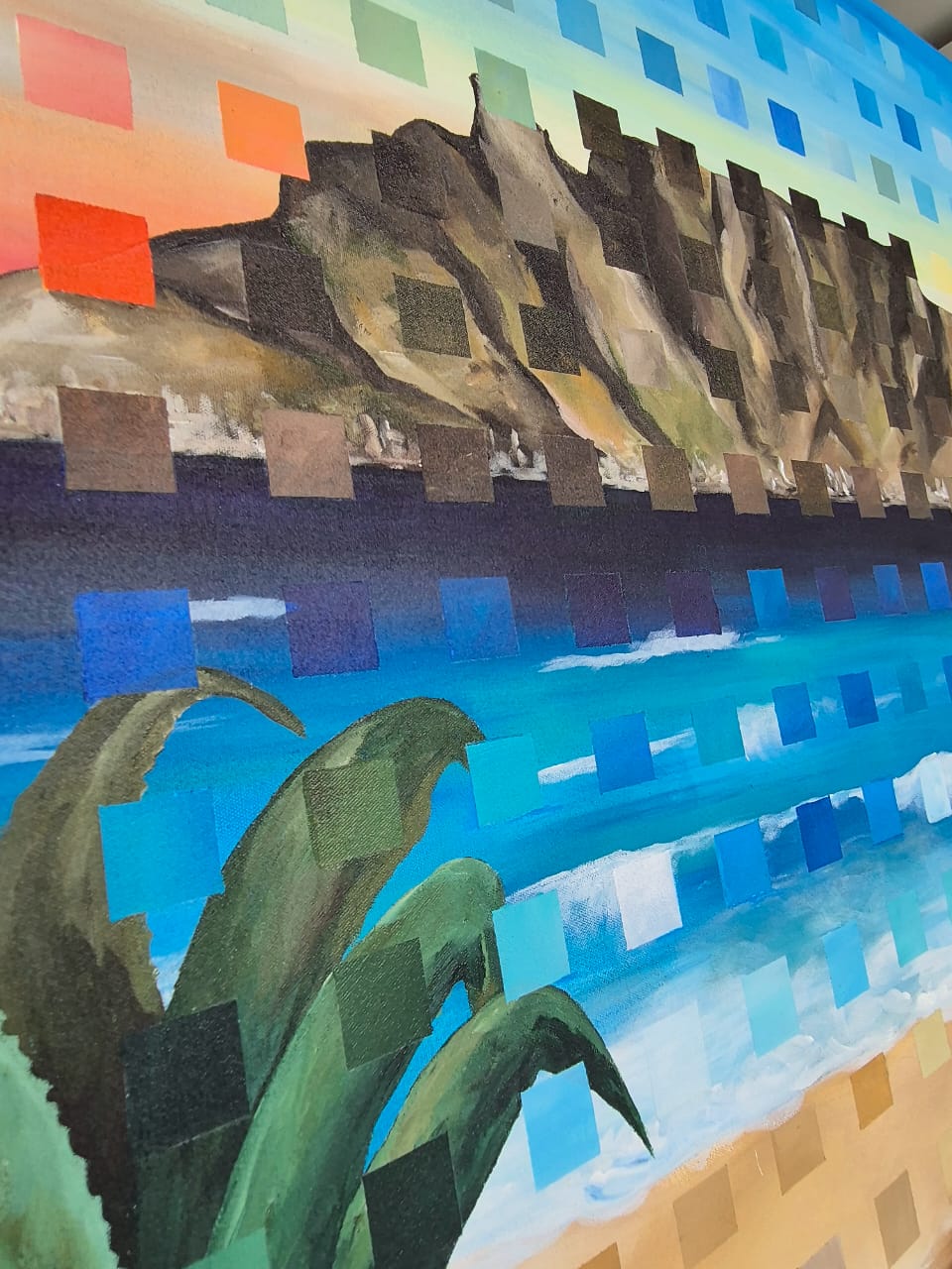 SOLD - "South African Splendor" - 100 x 150cm - Acrylic on Canvas - Image 13
