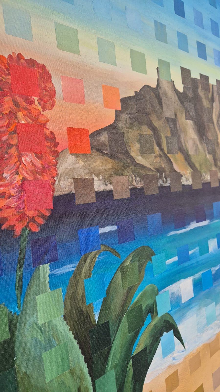 SOLD - "South African Splendor" - 100 x 150cm - Acrylic on Canvas - Image 8