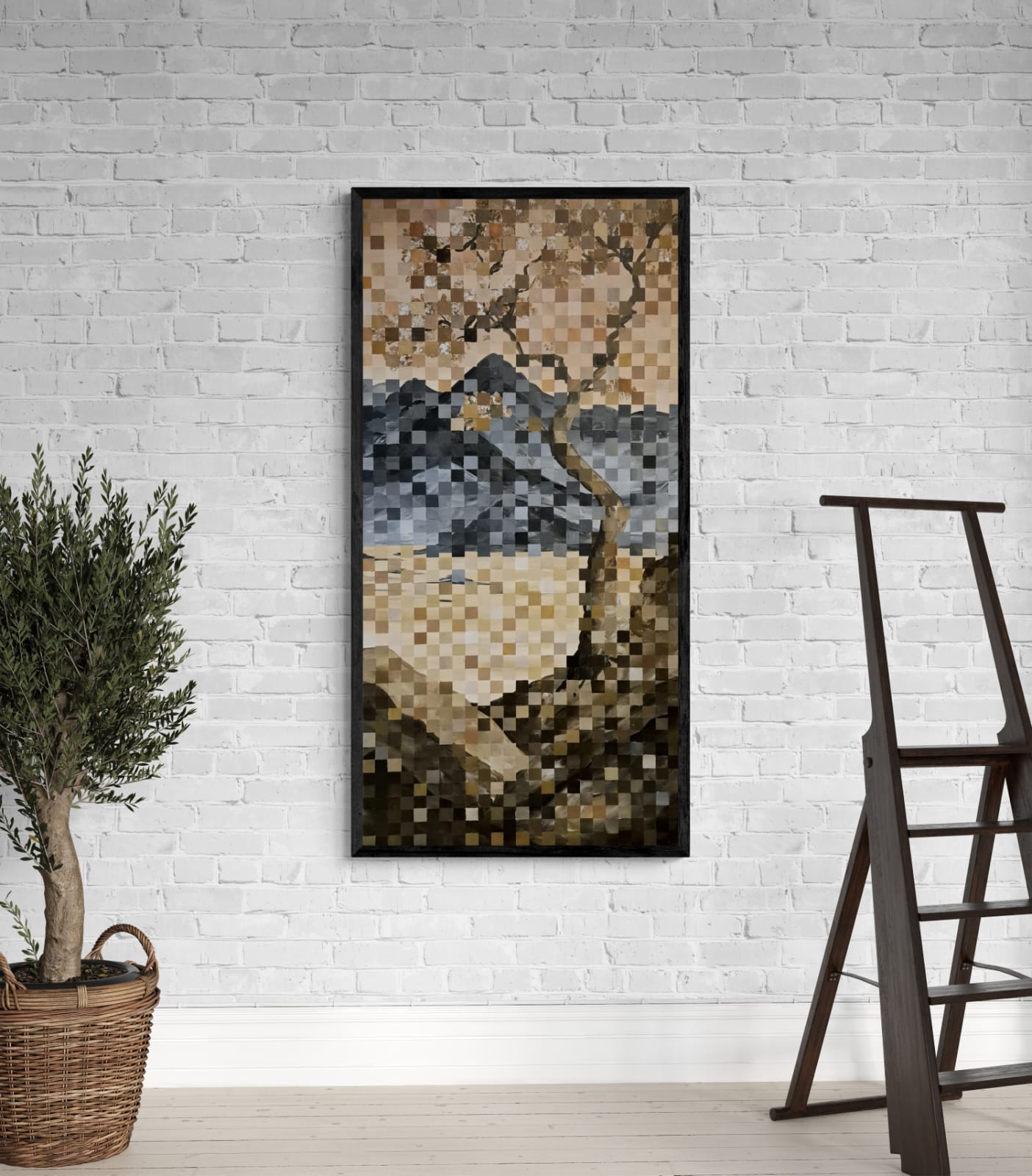 '-SOLD- "Sakura Silence" - 61cm x 122cm - Acrylic On Canvas