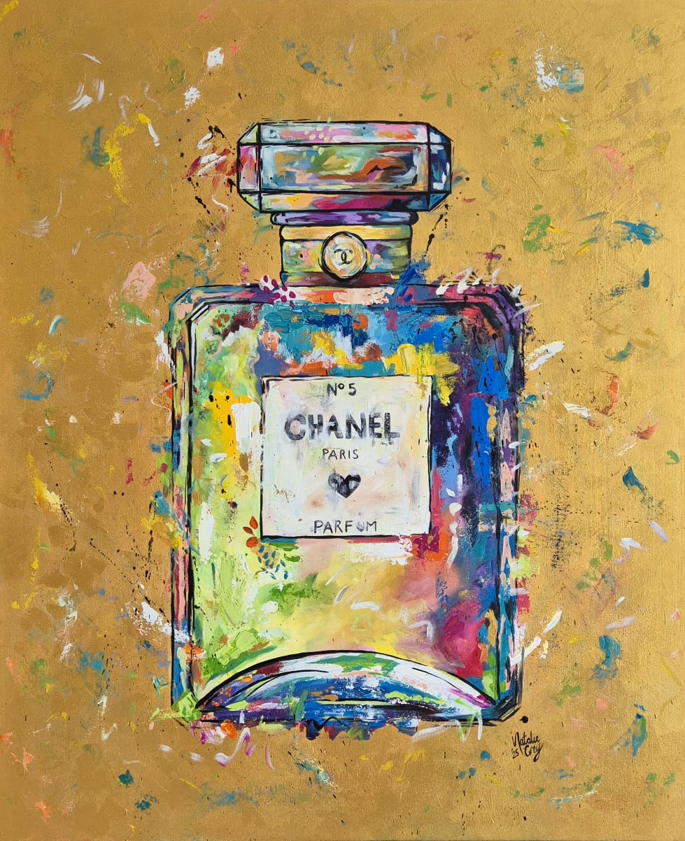 '- SOLD - "Gorgeous" - 100 x 120cm - Acrylic On Canvas - Framed In Black