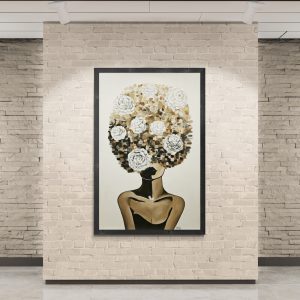 SOLD - "Coco" - 100 x 150cm - Acrylic on Canvas