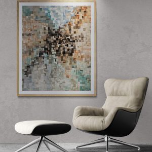 '- SOLD - "Seascape" - Acrylic on Canvas - 100 x 120cm