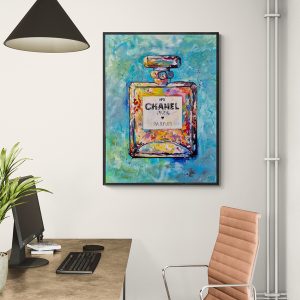 '- SOLD - "From Paris With Love" - Acrylic On Canvas - 90 x 120cm