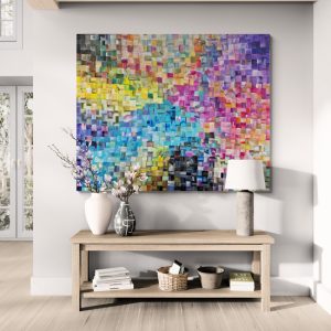 '- SOLD - "Kaleidoscope Dreams" - 130 x `160cm