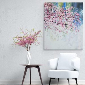 SOLD - "Blooming Blossoms" - 100 x 120cm - Acrylic on Canvas