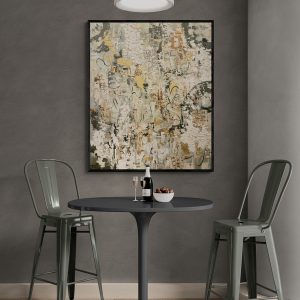 '- SOLD - "Make Love & Listen To The Music" - 100 x 120cm - Acrylic On Canvas